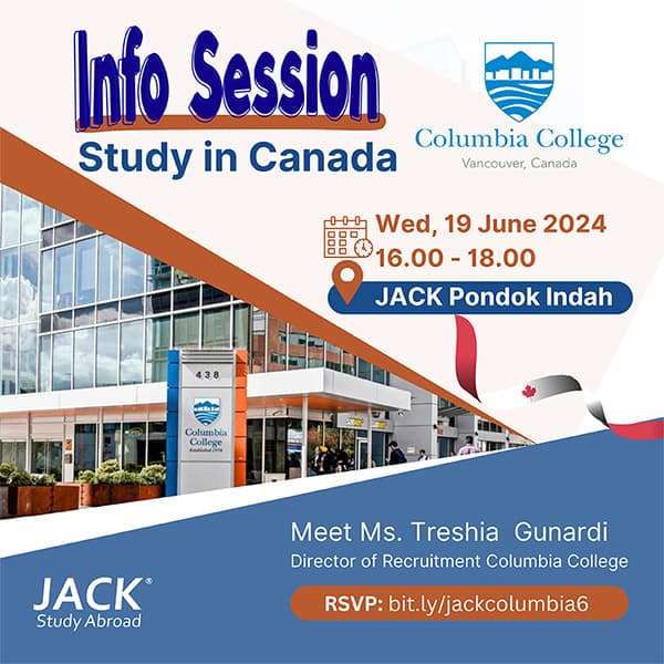 Info Session Study in Canada with Columbia College