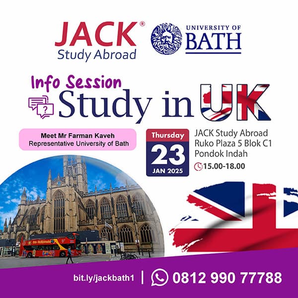 Info Session Study in UK with University of Bath