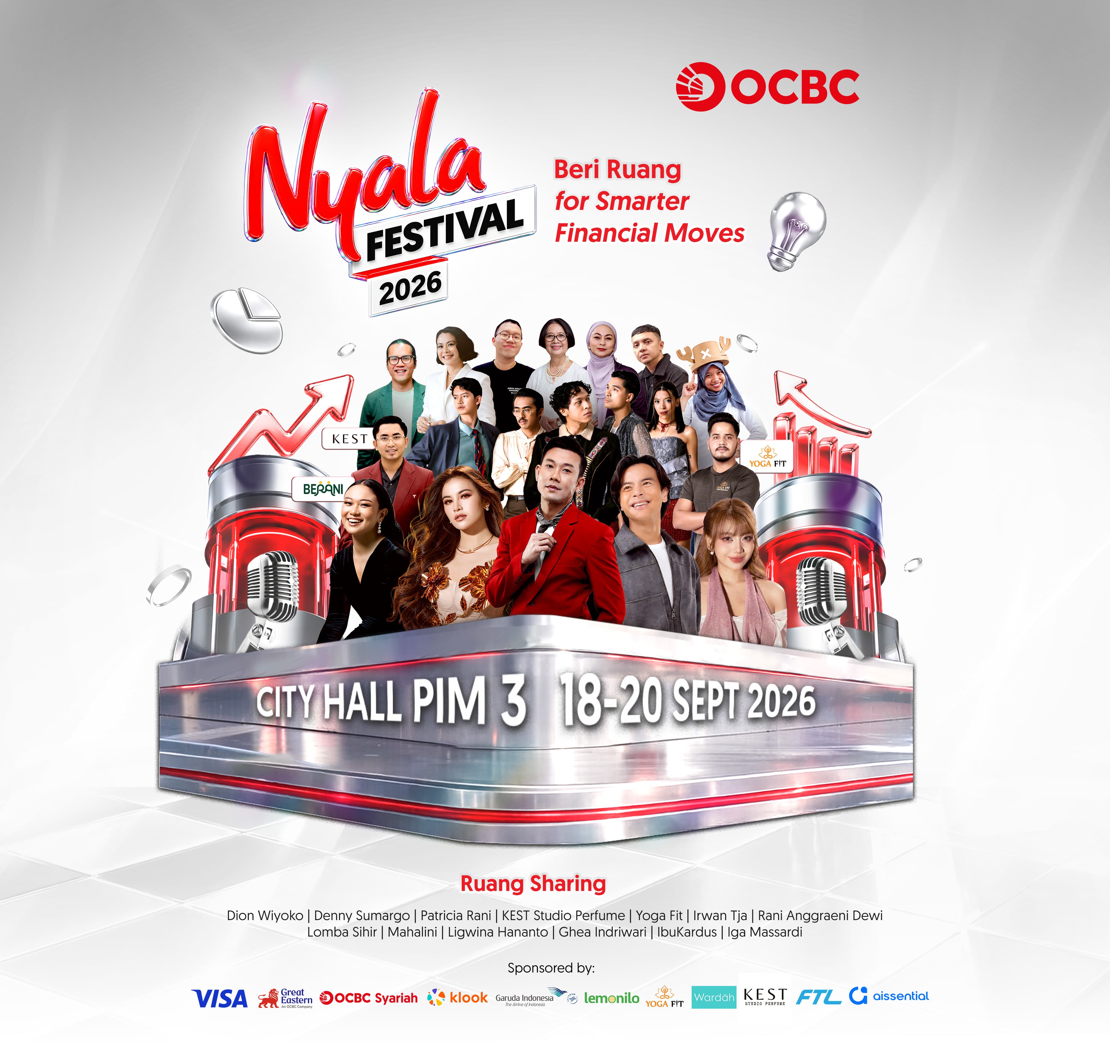 Nyala Festival 2026 - Beri Ruang for Smarter Financial Moves (18 - 20 Sept 2026)