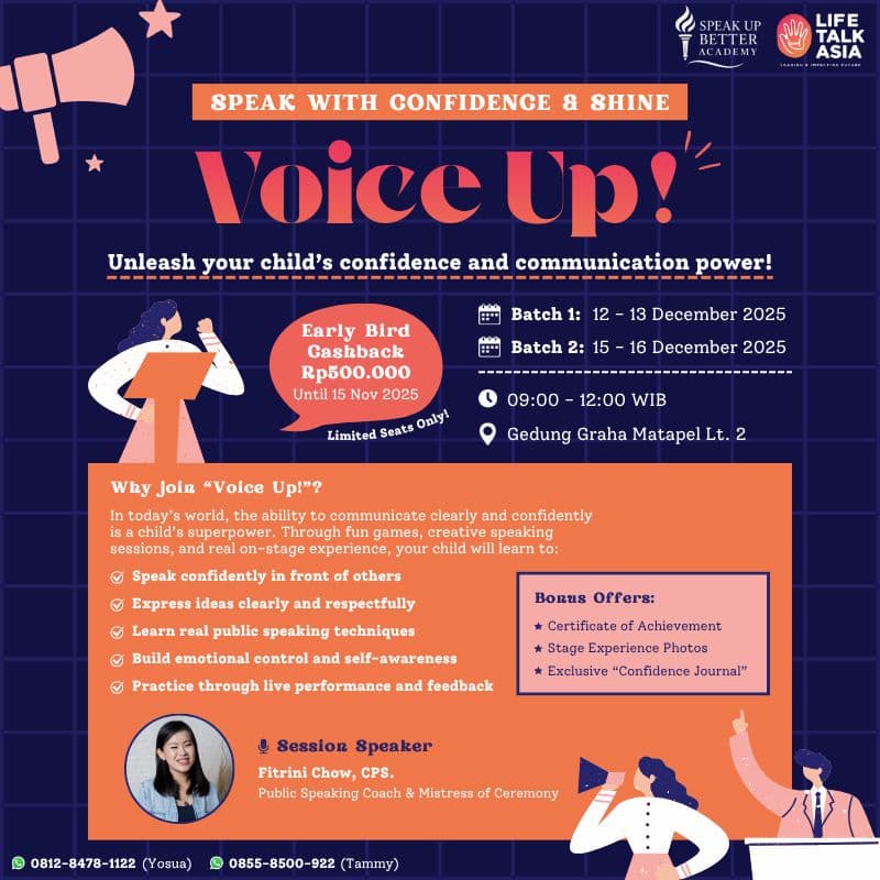 VOICE UP - Speak with Confidence & Shine